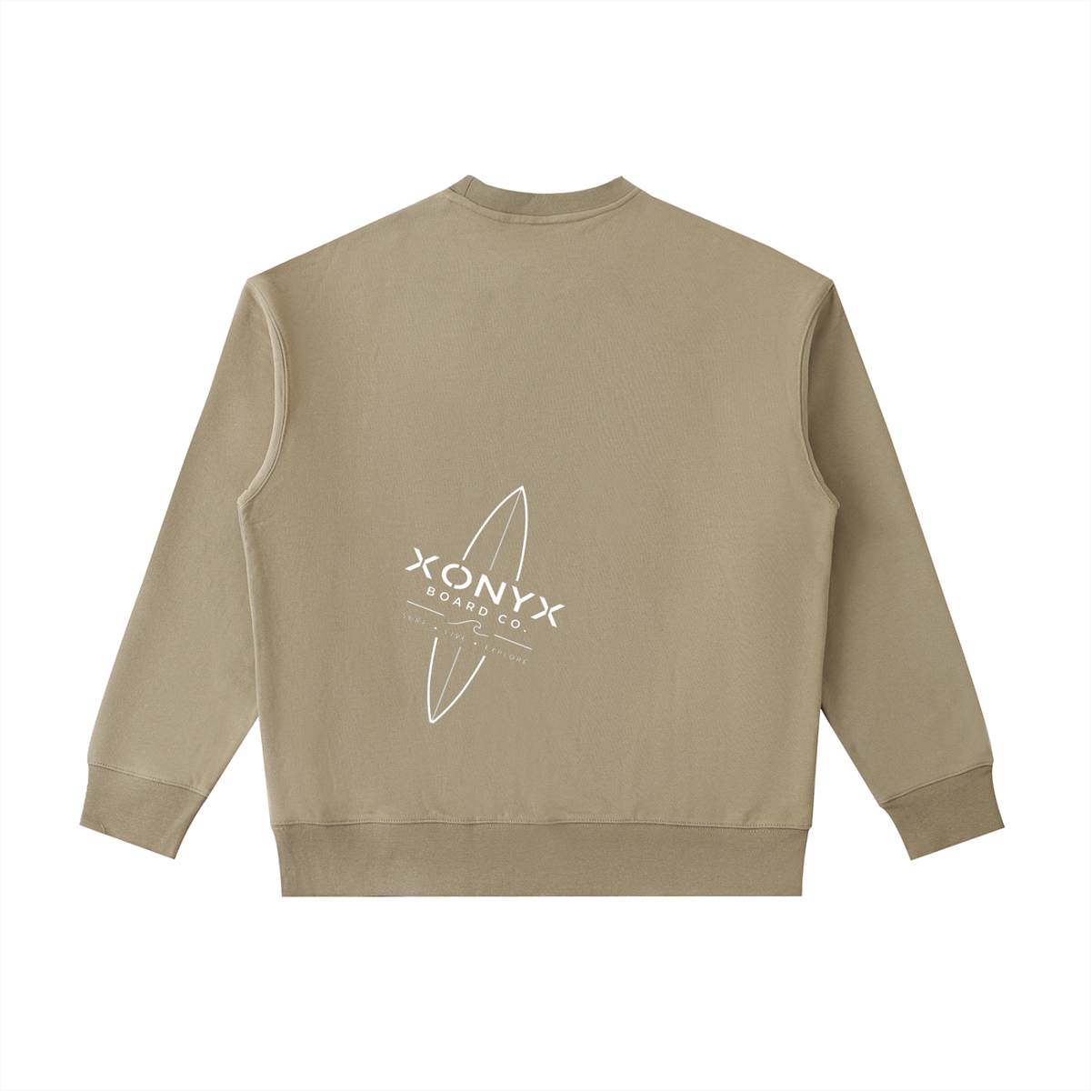 Heavyweight Patch Pocket Crewneck Sweatshirt