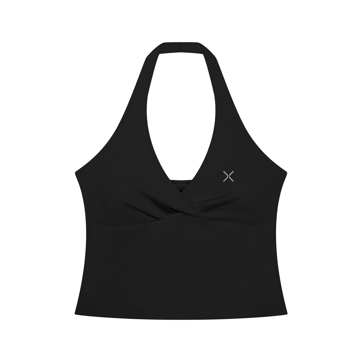 Women’s Ruched Halter Yoga Tank Top