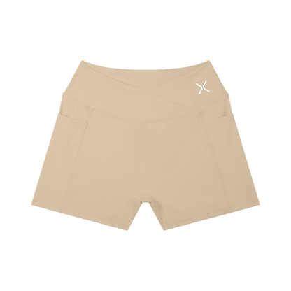 Women’s High Rise Pocket Scrunch Bum Shorts
