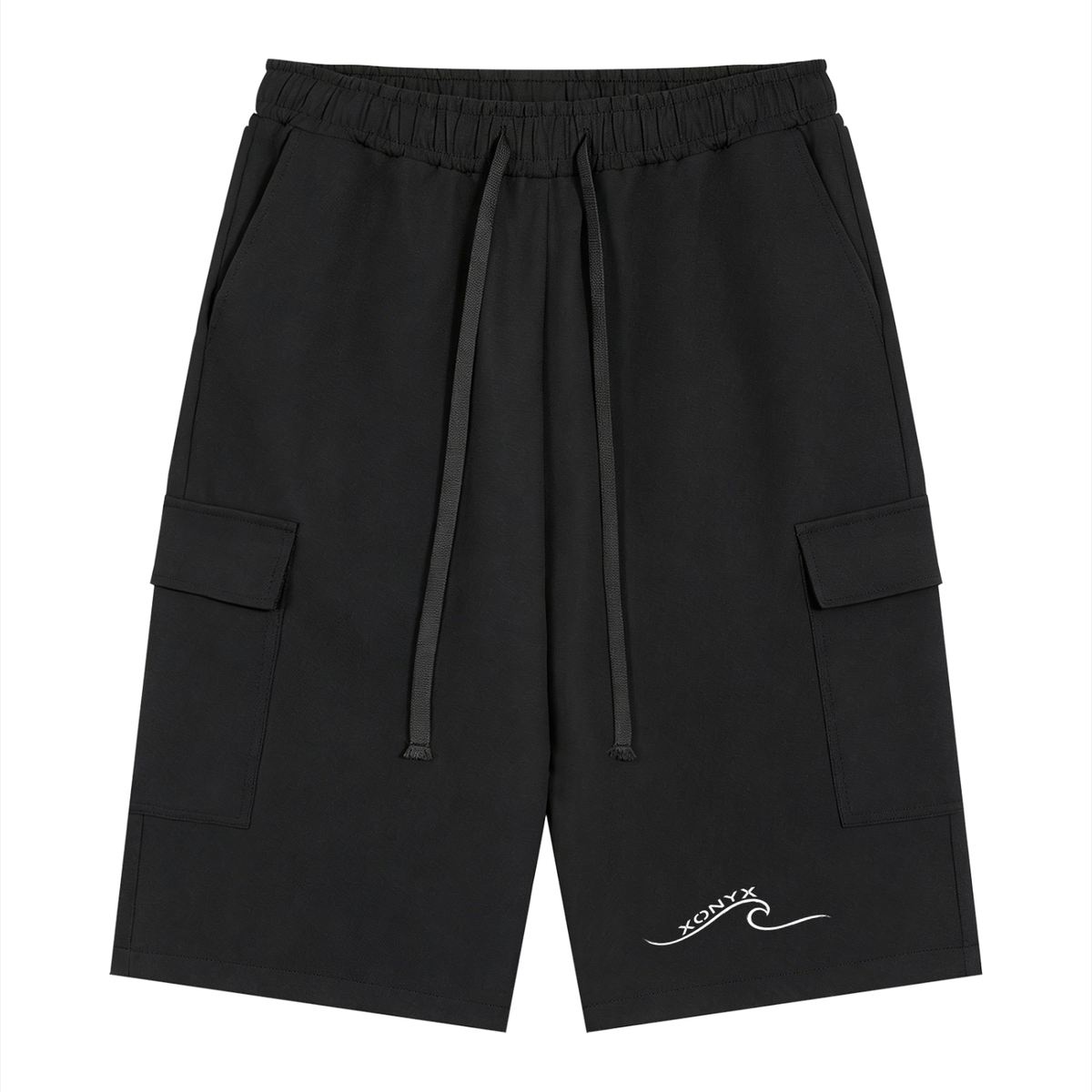 Drawstring Cargo Shorts