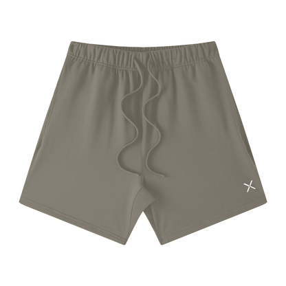 Loose Fit Cotton Shorts