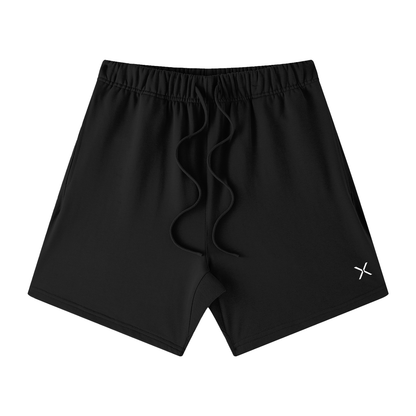 Loose Fit Cotton Shorts