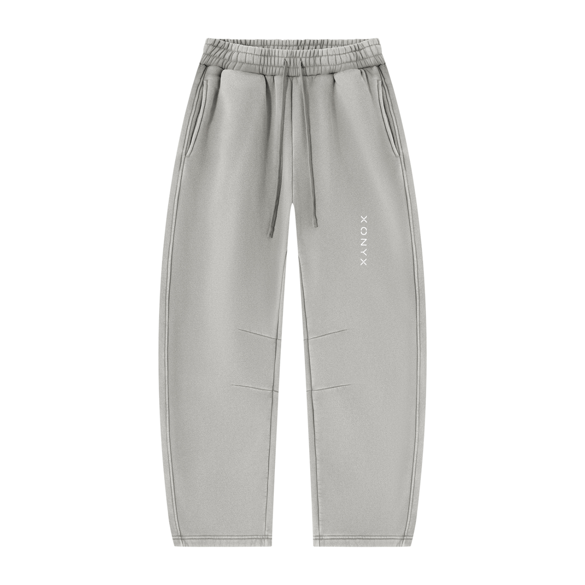 Vintage Wash Barrel Leg Fleece Sweatpants