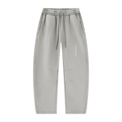 Vintage Wash Barrel Leg Fleece Sweatpants