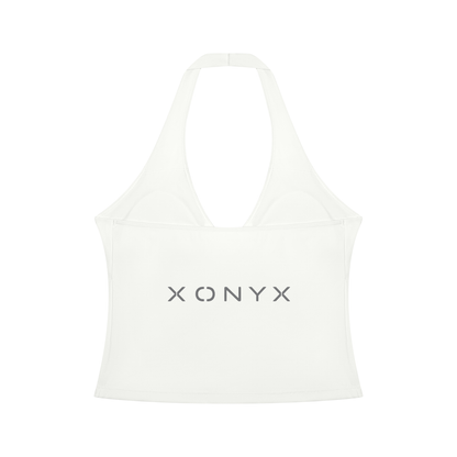 Women’s Ruched Halter Yoga Tank Top