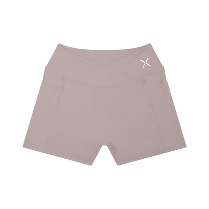 Women’s High Rise Pocket Scrunch Bum Shorts