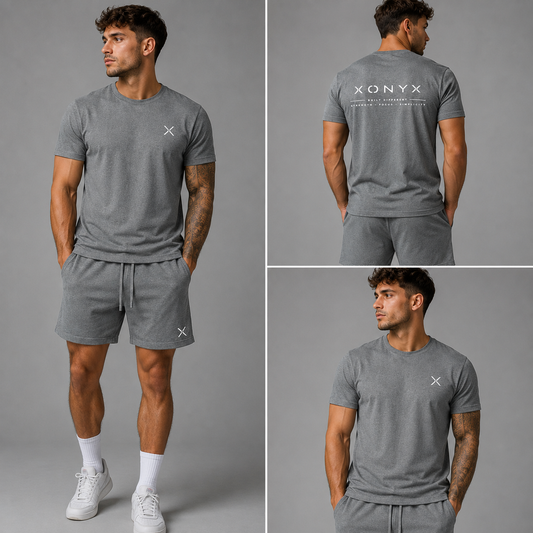 Fitted Premium  Front & Back Logo T - shirt