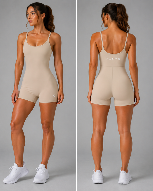 Women’s U-Neck Yoga Romper