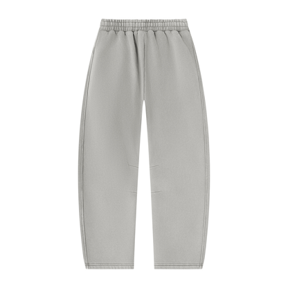 Vintage Wash Barrel Leg Fleece Sweatpants