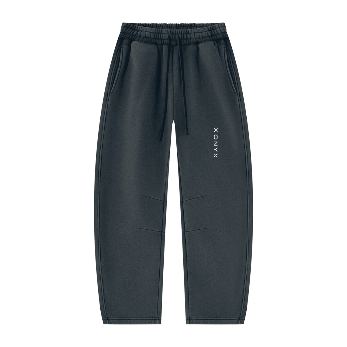 Vintage Wash Barrel Leg Fleece Sweatpants