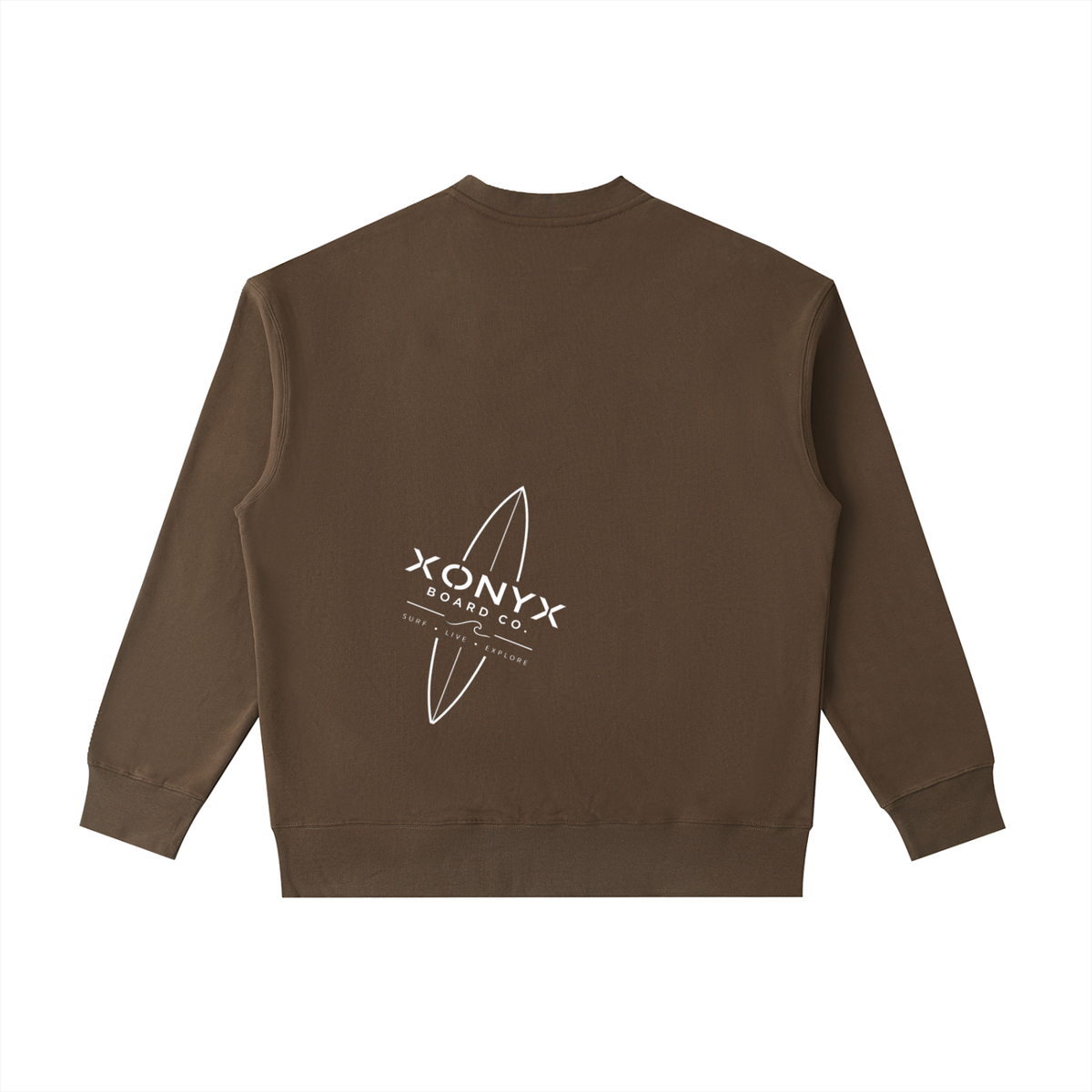 Heavyweight Patch Pocket Crewneck Sweatshirt